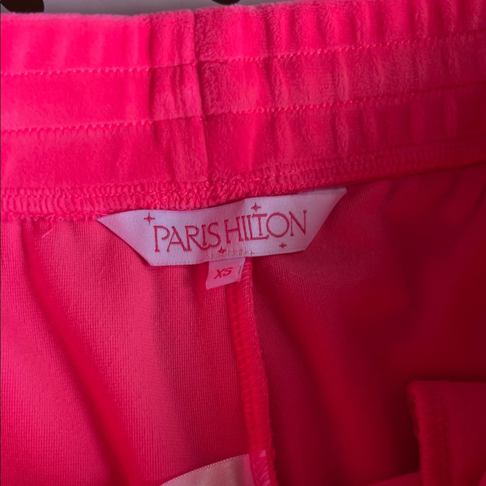 Paris Hilton Hot Pink Pants NWOT - Picture 2 of 5